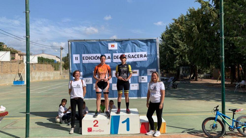 Imagen Los ciclistas Javier Navarro e Inés Ruíz vencedores de la carrera