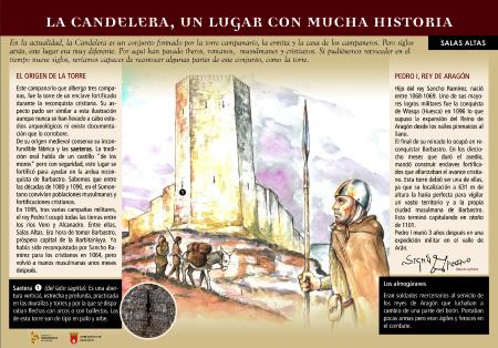 Imagen Nuevo panel interpretativo en La Candelera