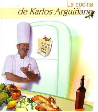 Imagen: Portada del libro La cocina de Karlos Arguiñano.
