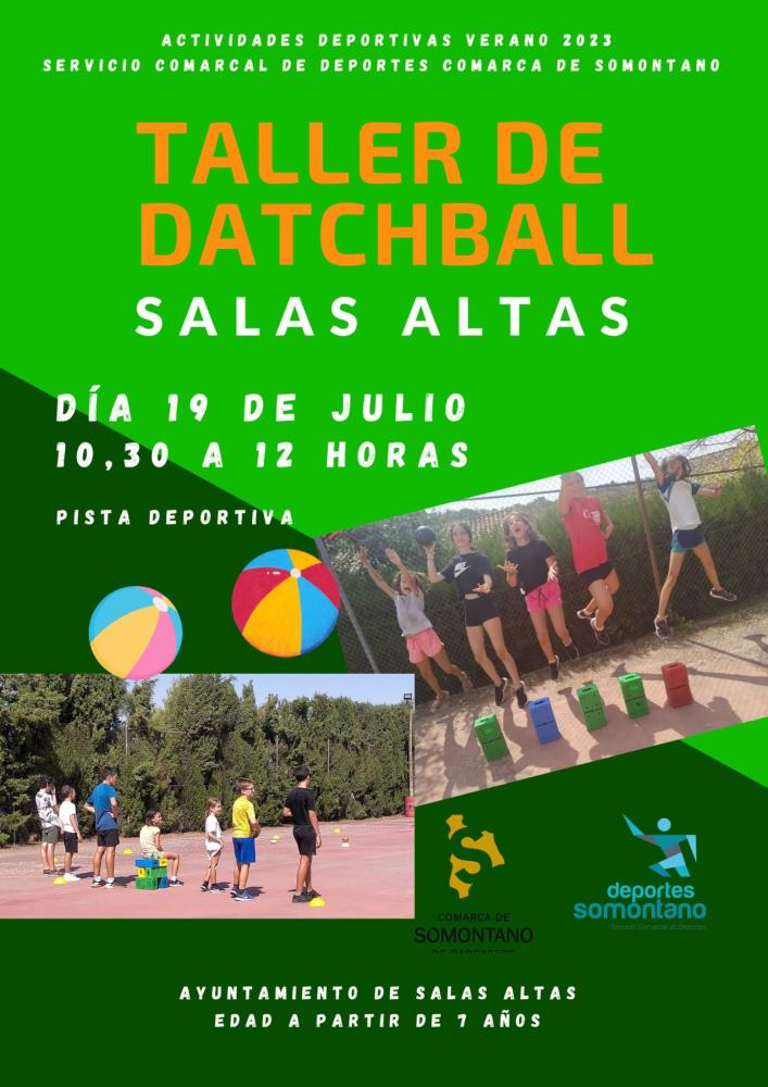 Imagen Taller de Datchball en Salas Altas
