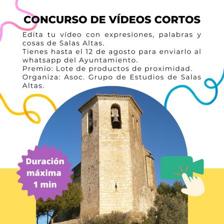 Imagen Cuenta atrás para el concurso de vídeos cortos "Cosas de Salas...