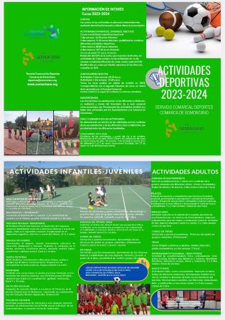 Imagen Programa de actividades deportivas para el curso 2023-2024