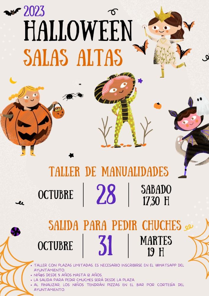Imagen Salas Altas realizará un taller de manualidades para Halloween