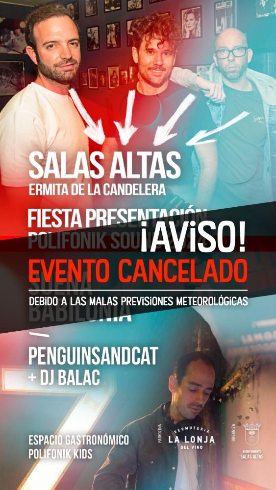 Imagen Suspendida la Fiesta de presentación del POLIFONIK SOUND