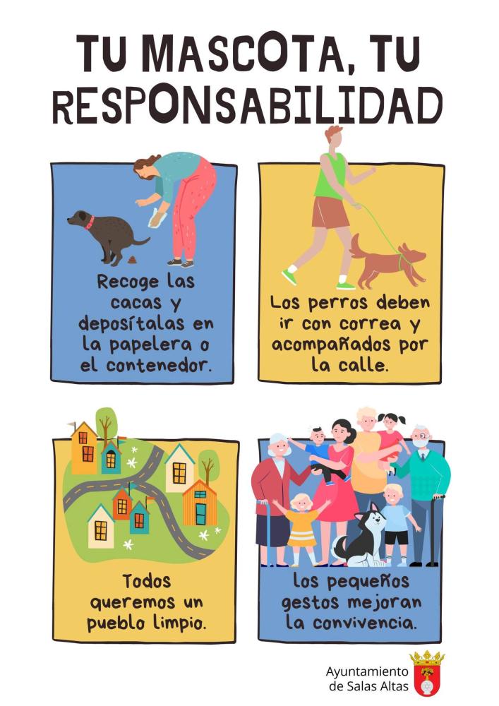 Imagen El Ayuntamiento de Salas Altas intensifica la campaña de concienciación ciudadana