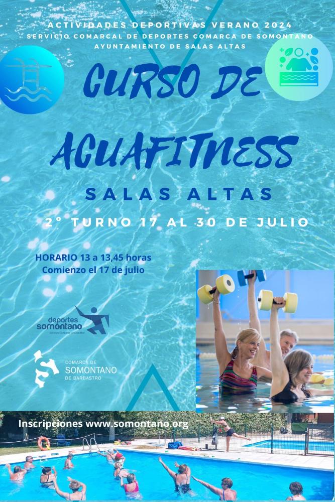 Imagen Abiertas las inscripciones para el segundo turno del curso de Acuafitness