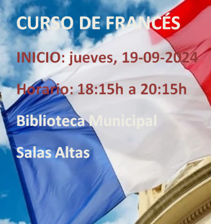 Imagen Curso de Francés.