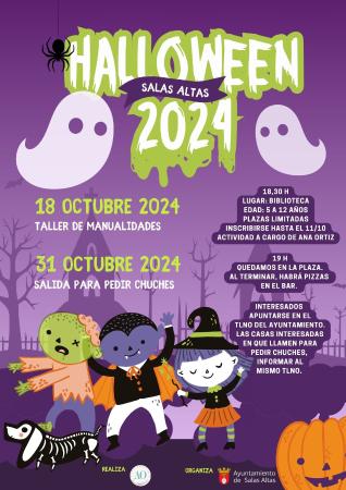 Imagen Salas Altas comienza a preparar la fiesta de Halloween 2024