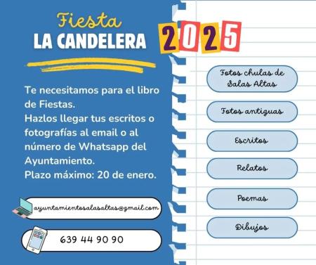 Imagen Salas Altas ya prepara la Fiesta de La Candelera 2025