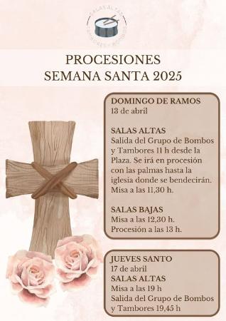 Imagen Salas Altas ya prepara los actos de Semana Santa