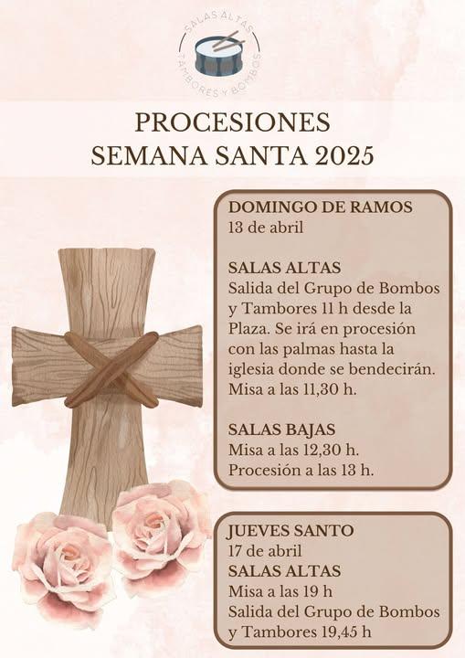 Imagen Salas Altas ya prepara los actos de Semana Santa