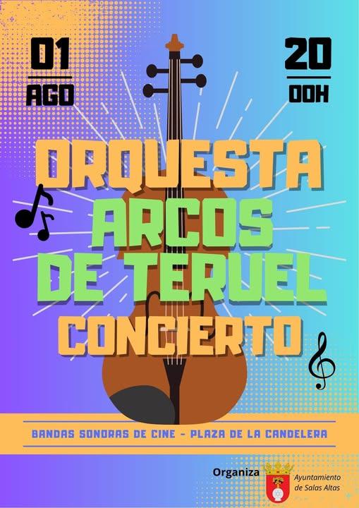 Imagen Concierto de la Orquesta Arcos de Teruel en Salas Altas