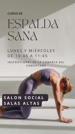 Imagen Curso "Espalda sana"