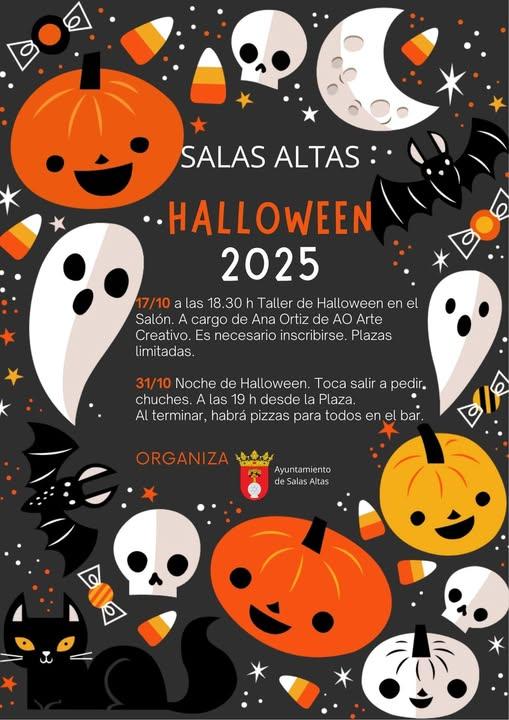 Imagen Salas Altas comienza los preparativos de Halloween