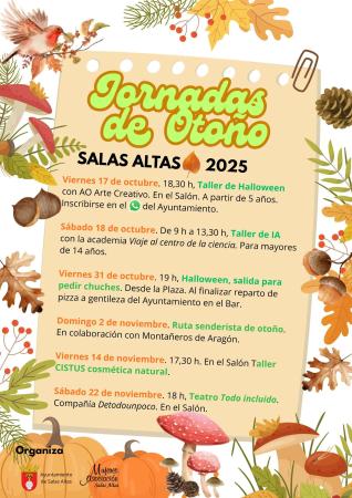 Imagen Programados seis actos para las Jornadas de Otoño de Salas Altas