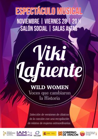 Imagen La artista aragonesa Viki Lafuente lleva su espectáculo musical...