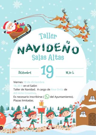 Imagen Taller Navideño en Salas Altas