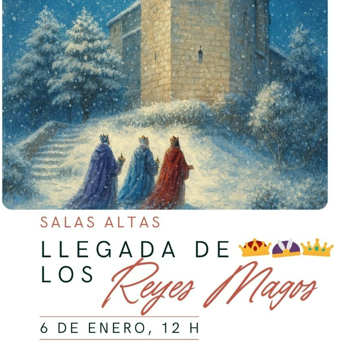 Imagen Llegada de los Reyes Magos a Salas Altas