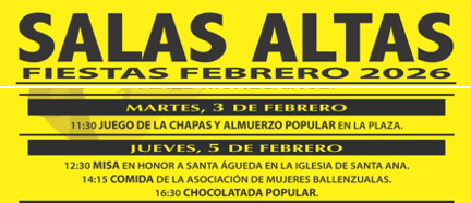 2026-02-03. Salas Altas. Fiestas
