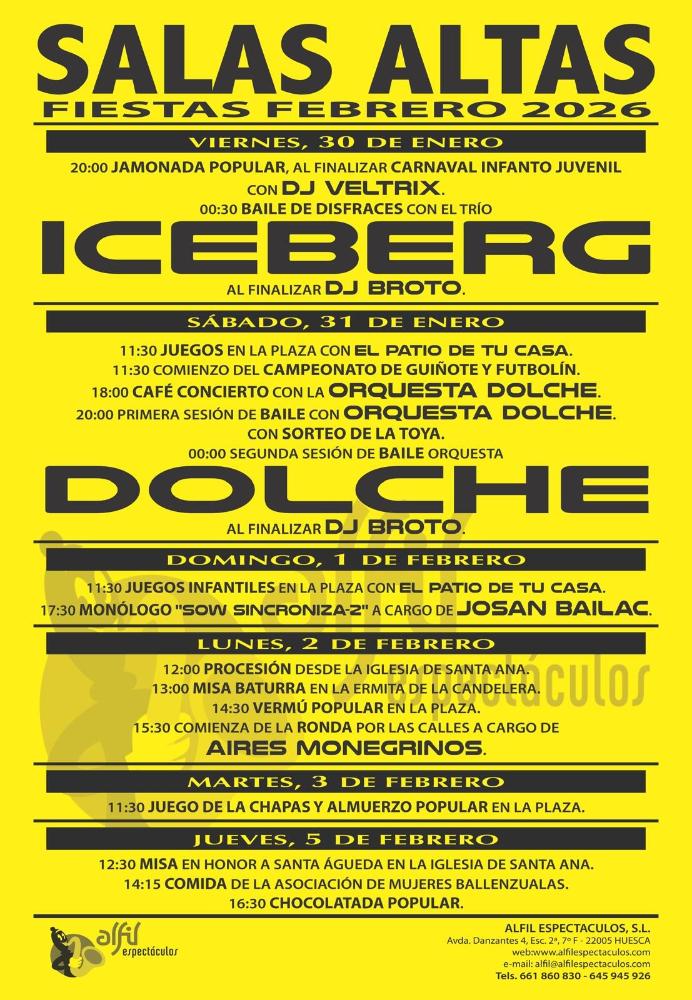 Imagen Salas Altas celebra la fiesta de la Candelera y de Santa Águeda