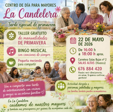 Imagen Taller de primavera en el Centro de Día La Candelera