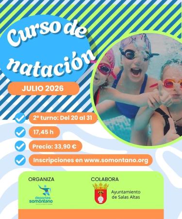 Imagen Abiertas las inscripciones para el 2º turno del curso de natación