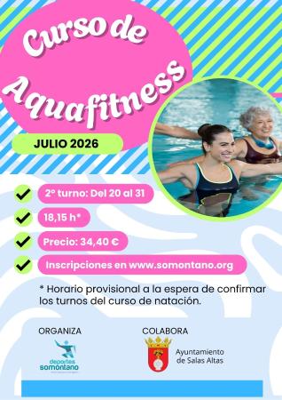 Imagen Inicio curso de aquafitness