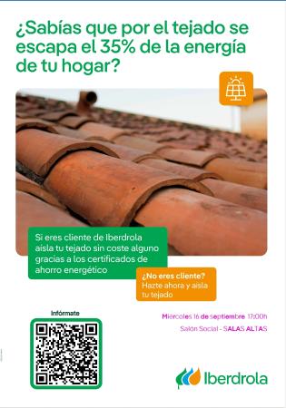 Imagen Charla. Ahorro energético en la vivienda