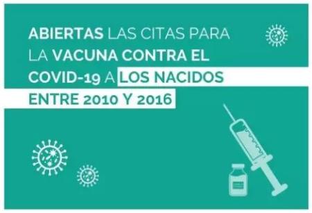 Imagen Sanidad abre las agendas de la vacunación para los niños nacidos en 2015...