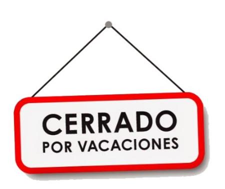 Imagen Oficinas Municipales cerradas por vacaciones